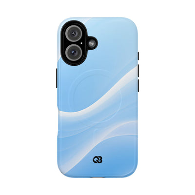 Blue Tough 2.0 Magsafe Phone Case for iPhone - Glacial Blue Silk