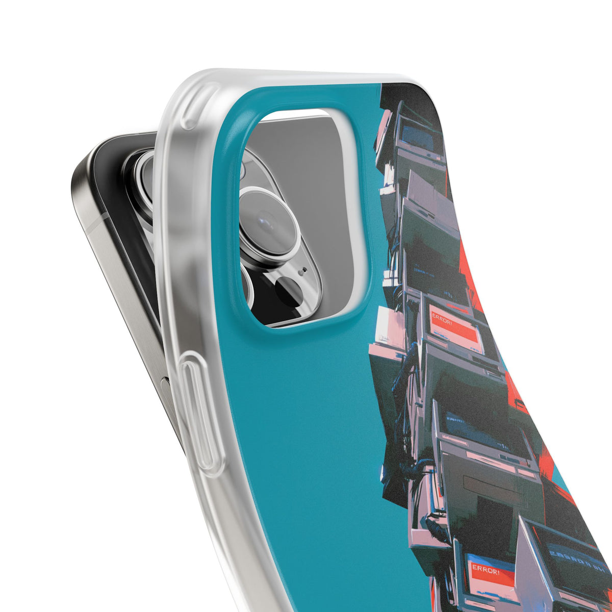 System Error Spire · Lite Phone Case for iPhone ·  Teal