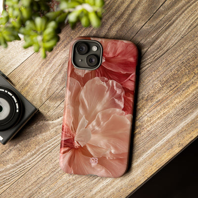 Blush Silk Bloom · Tough Phone Case for iPhone · Pink