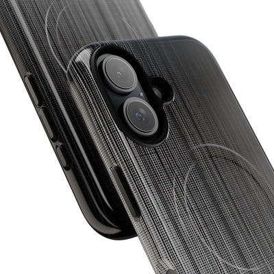 Grey Tough 2.0 Magsafe Phone Case for iPhone - Static Vertical Dither
