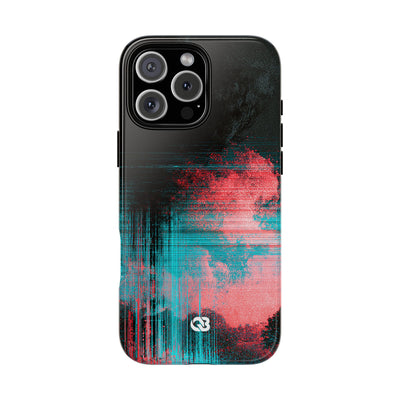 Digital Signal Drift · Tough Phone Case for iPhone · Black