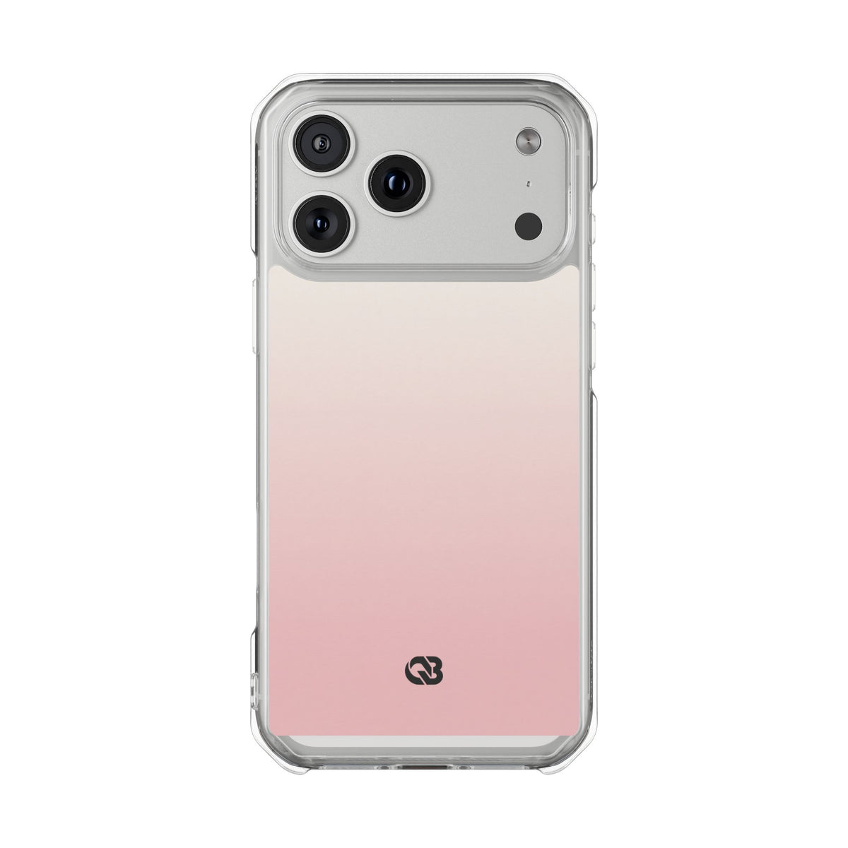 Blush Horizon · Clear Impact Magnetic Phone Case for iPhone ·  Pink