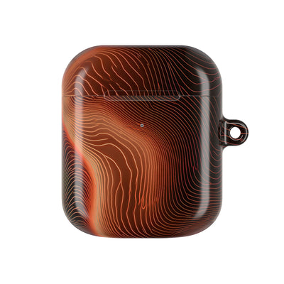 Caldera Ridge · Hard Case for AirPods & AirPods Pro · Orange
