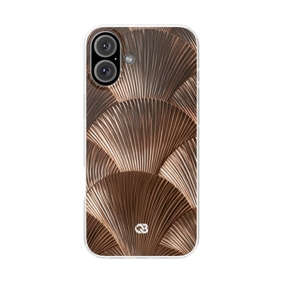Rose Gilded Fan · Lite Phone Case for iPhone ·  Gold