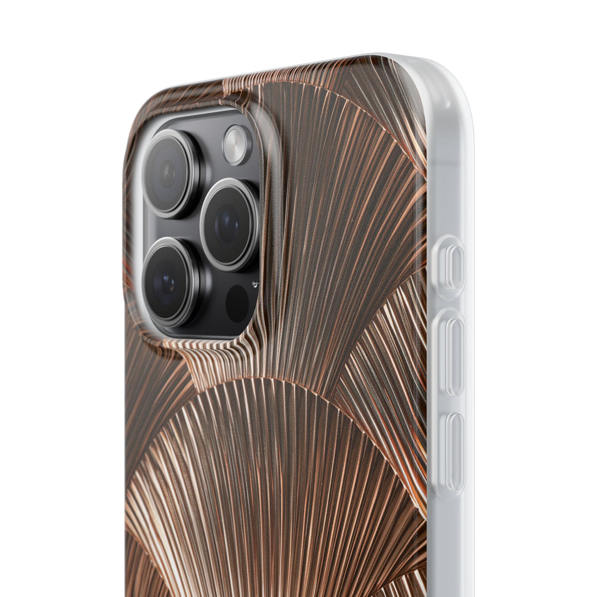 Rose Gilded Fan · Lite Phone Case for iPhone ·  Gold
