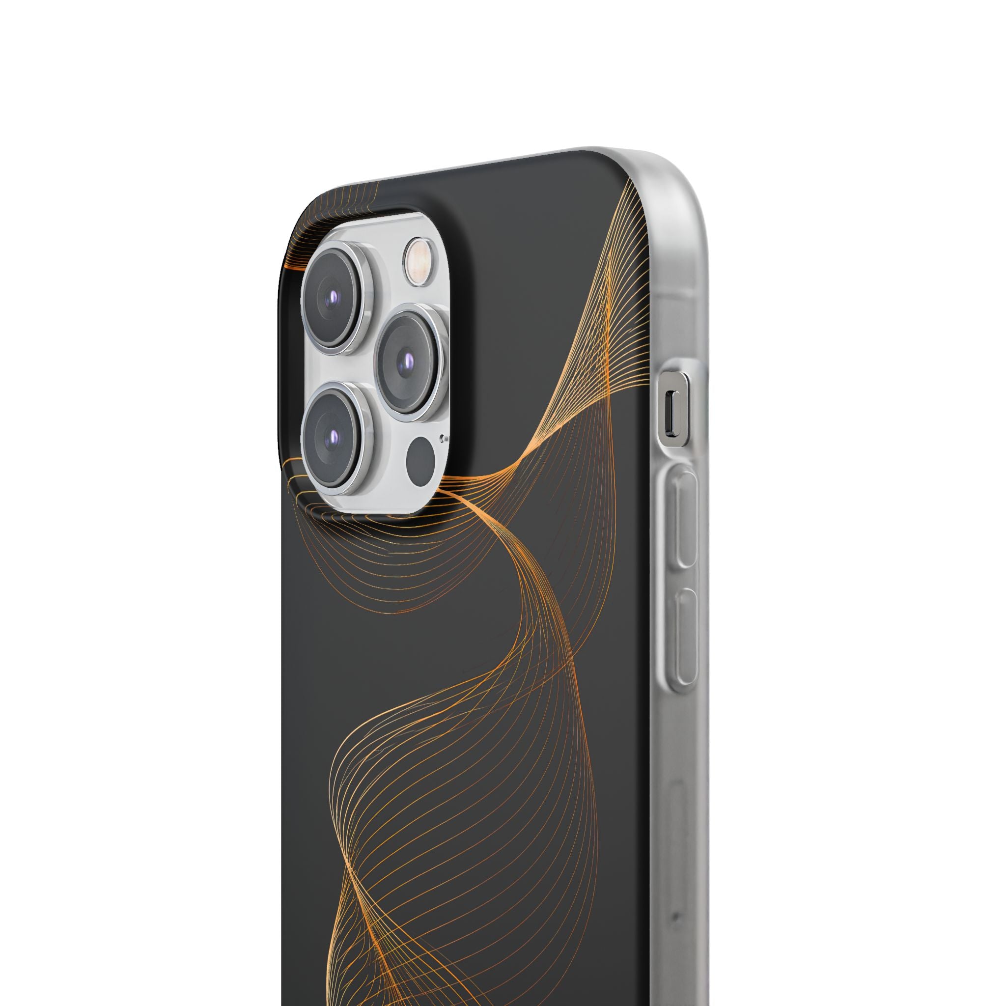 Gold Lite Phone Case for iPhone - Burnished Bronze Helix