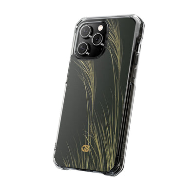 Green Impact MagSafe Phone Case for iPhone - Midnight Gilded Grass