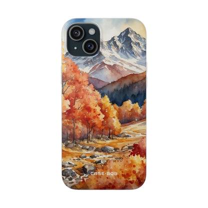 Snowcapped Radiance iPhone 15 Plus Case - Soft