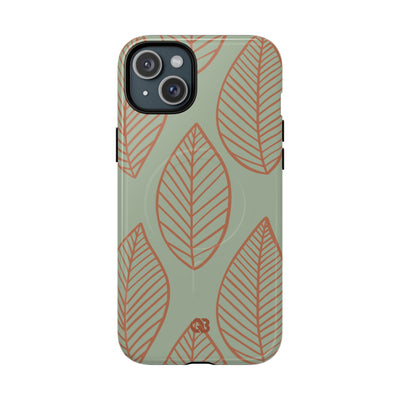 Sage Earth Leaves · Tough+ Phone Case for iPhone · Magsafe