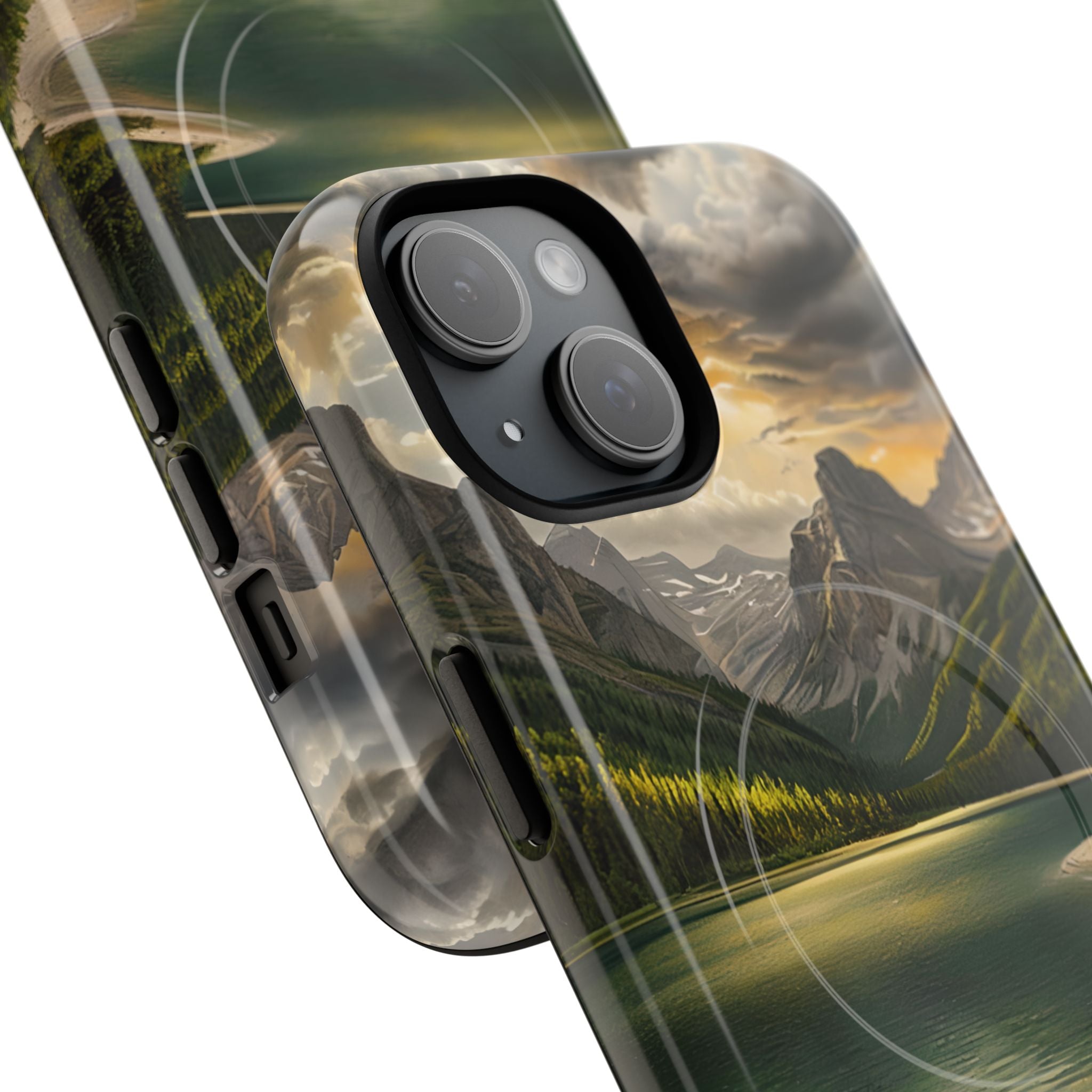 Gilded Mountain Lake · Tough+ Magsafe