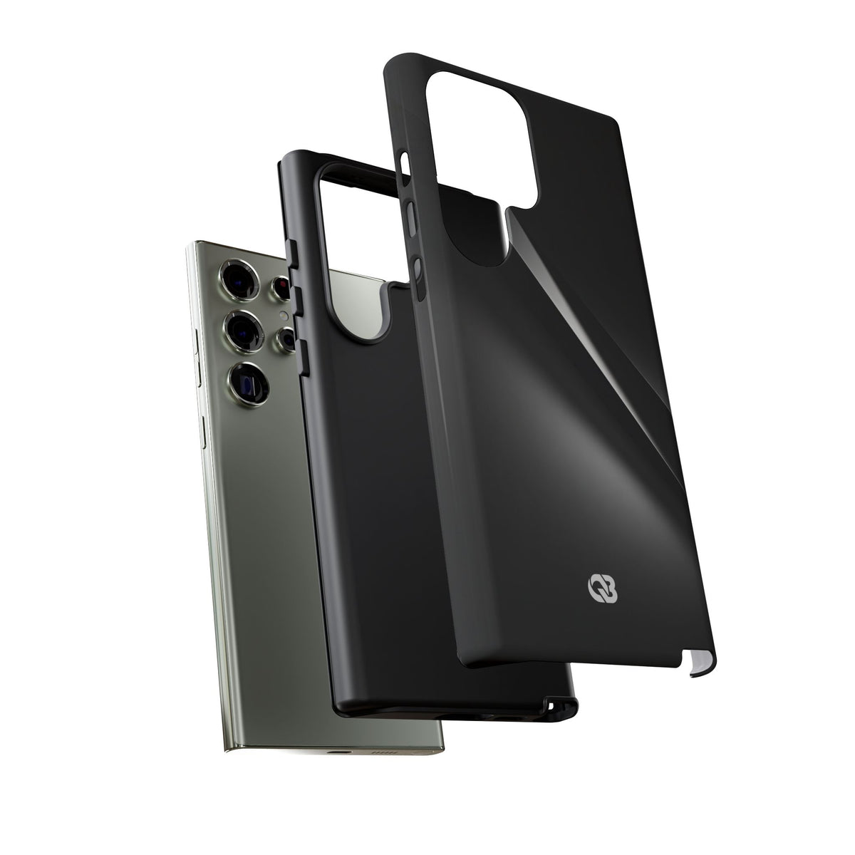 Obsidian Ridge · Tough Phone Case for Samsung · Black