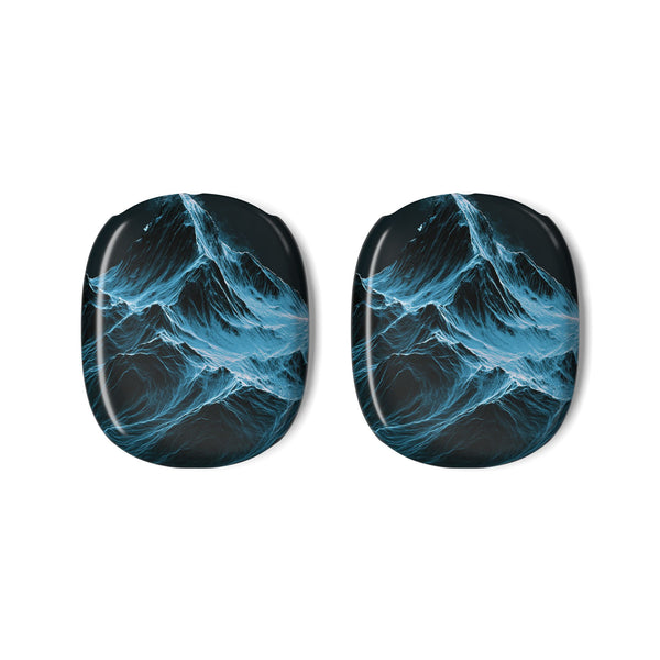Nordic Frost Peak · Hard Case for AirPods Max · Blue