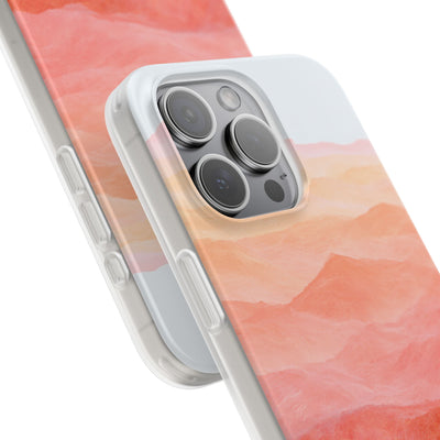 Alpenglow Ridge Vista · Lite Phone Case for iPhone ·  Orange