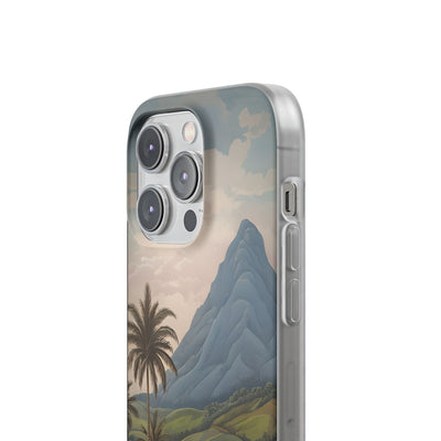 Azure Mountain Vista · Soft Custodia per iPhone