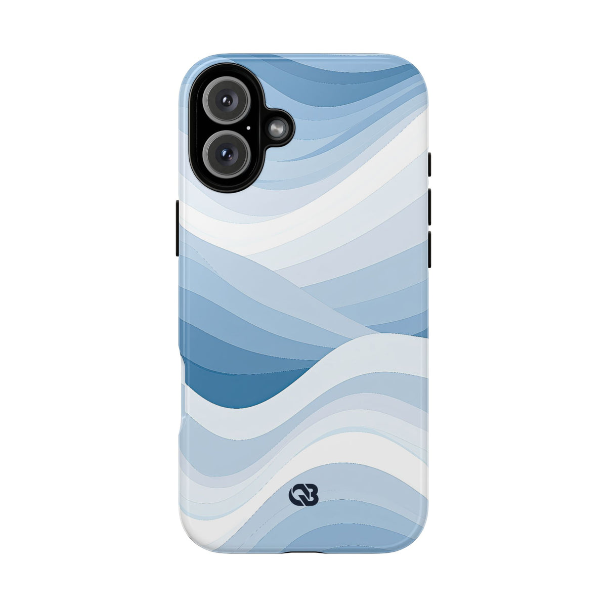 Glacial Contour · Tough Phone Case for iPhone · Blue
