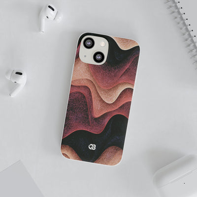 Rose Contour Waves · Lite Phone Case for iPhone ·  Pink