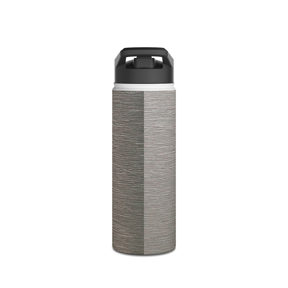 Brushed Silver Alloy · Insulated Water Bottle · Silver