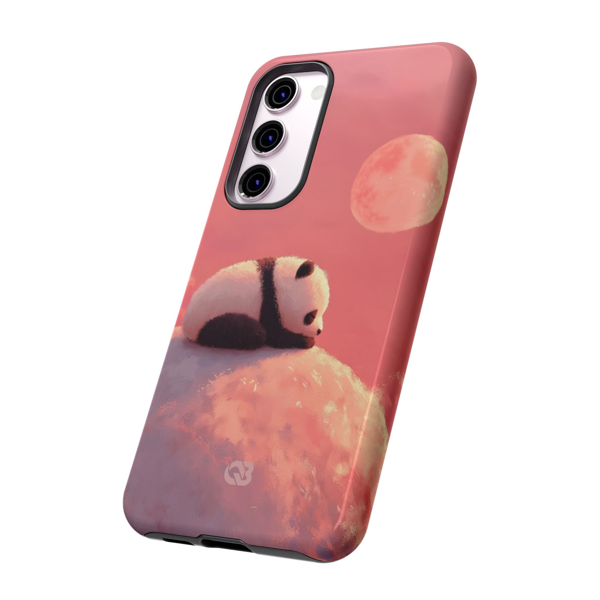 Rose Moon Panda · Tough Coque de téléphone pour Samsung