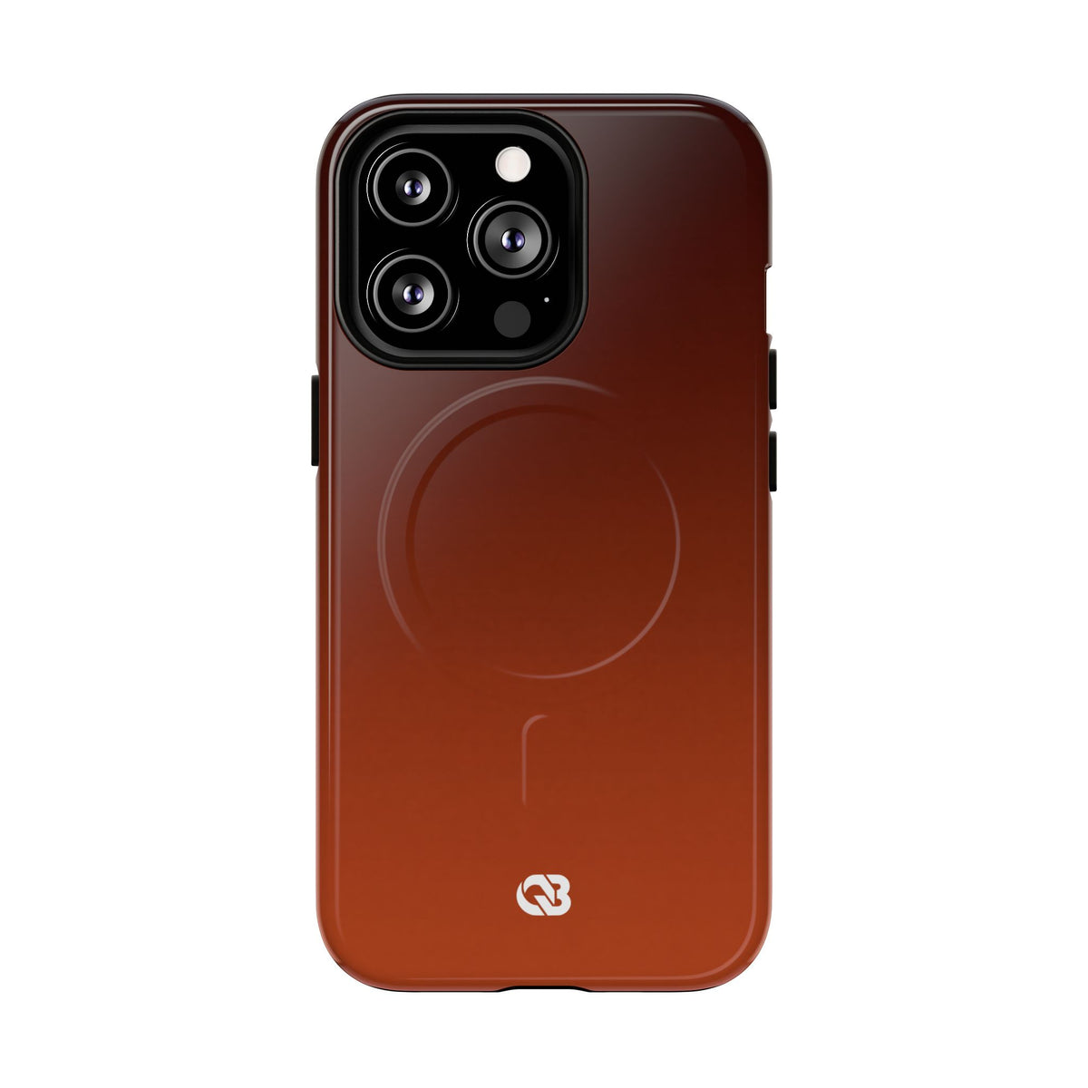 Burnt Amber Spectrum · Tough 2.0 Magnetic Phone Case for iPhone · Orange