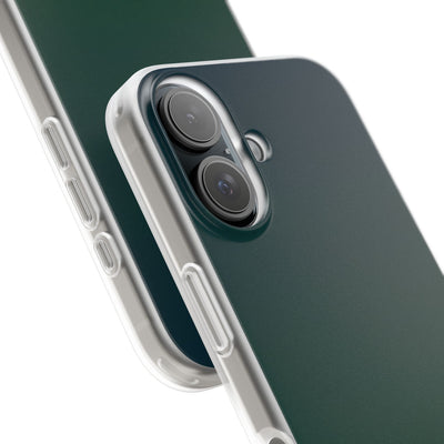 Green Lite Phone Case for iPhone - Midnight Pine Horizon