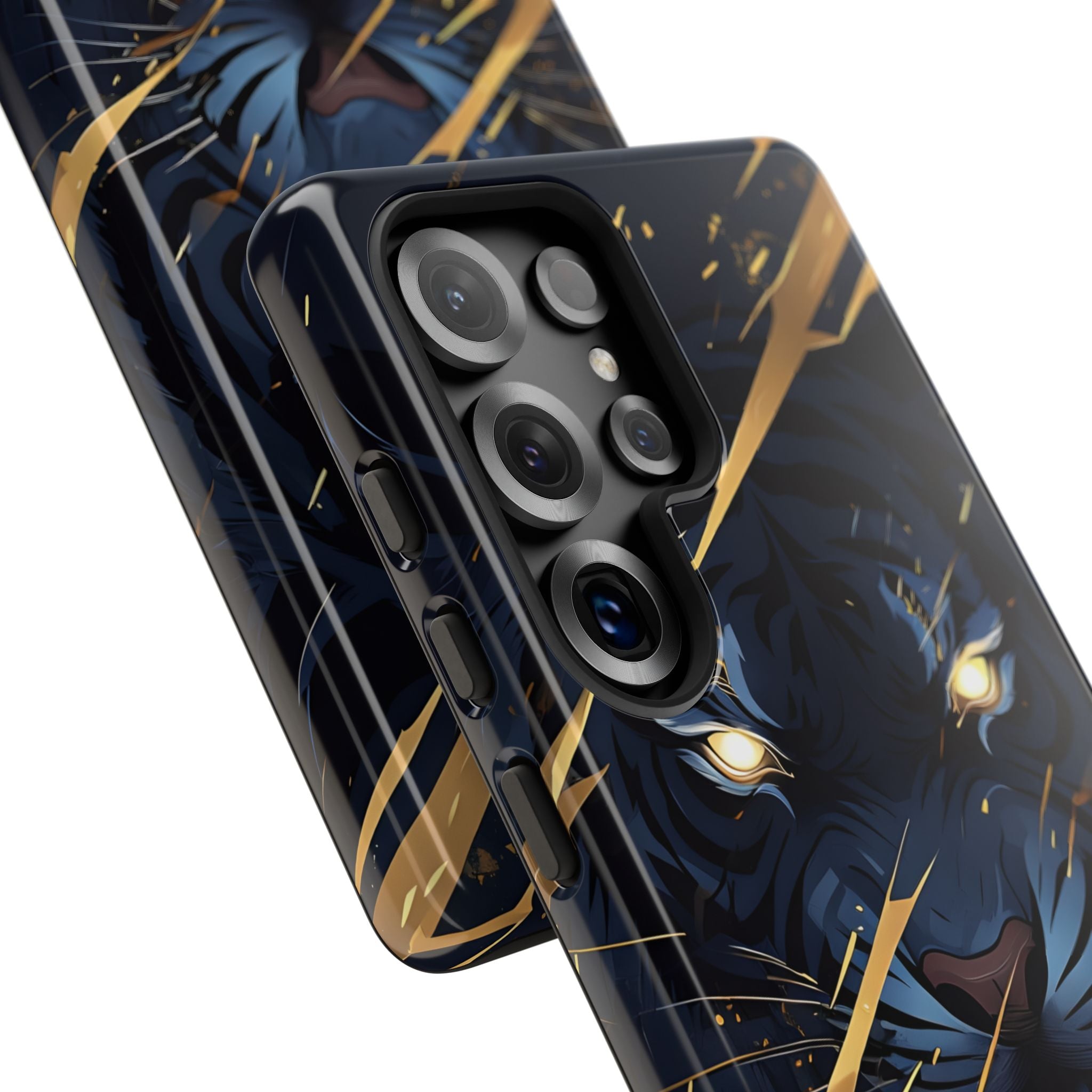 Obsidian Gold Predator · Tough Phone Case for Samsung