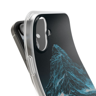 Glacial Alpine Peak · Lite Phone Case for iPhone ·  Blue