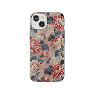 Blush Peony Jacquard · Lite Phone Case for iPhone ·  Pink