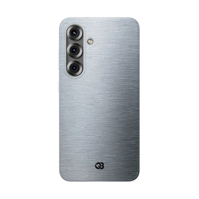 Brushed Aluminum · Lite Phone Case for Samsung · Silver