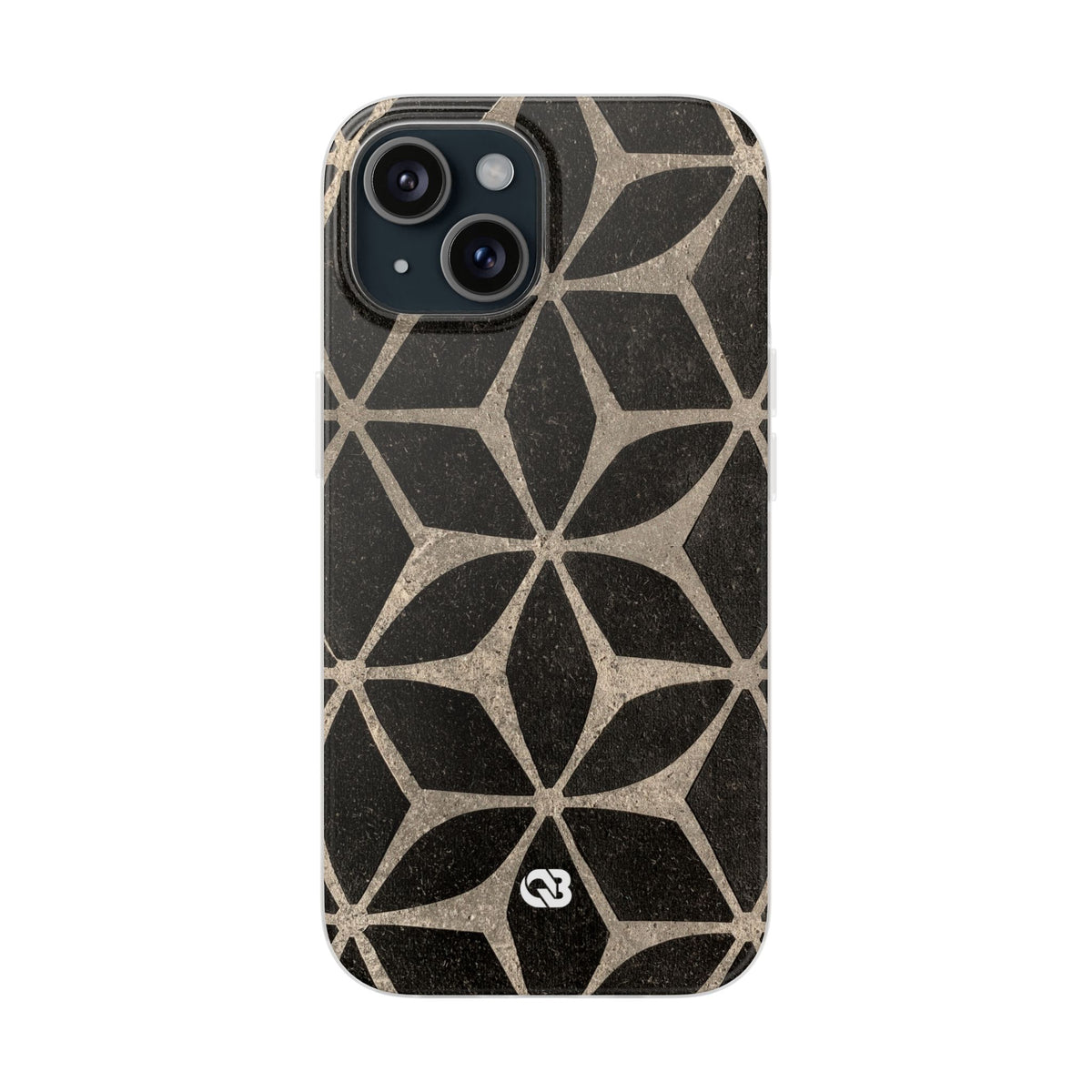 Concrete Mosaic Star · Lite Phone Case for iPhone ·  Black
