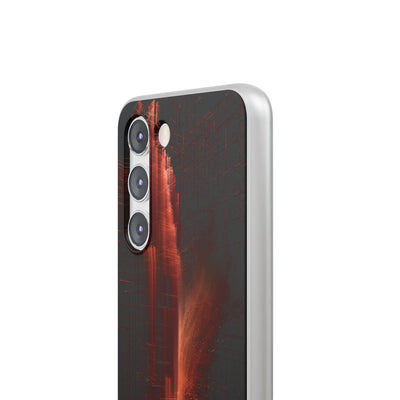Luminous Monolith · Lite Phone Case for Samsung · Black
