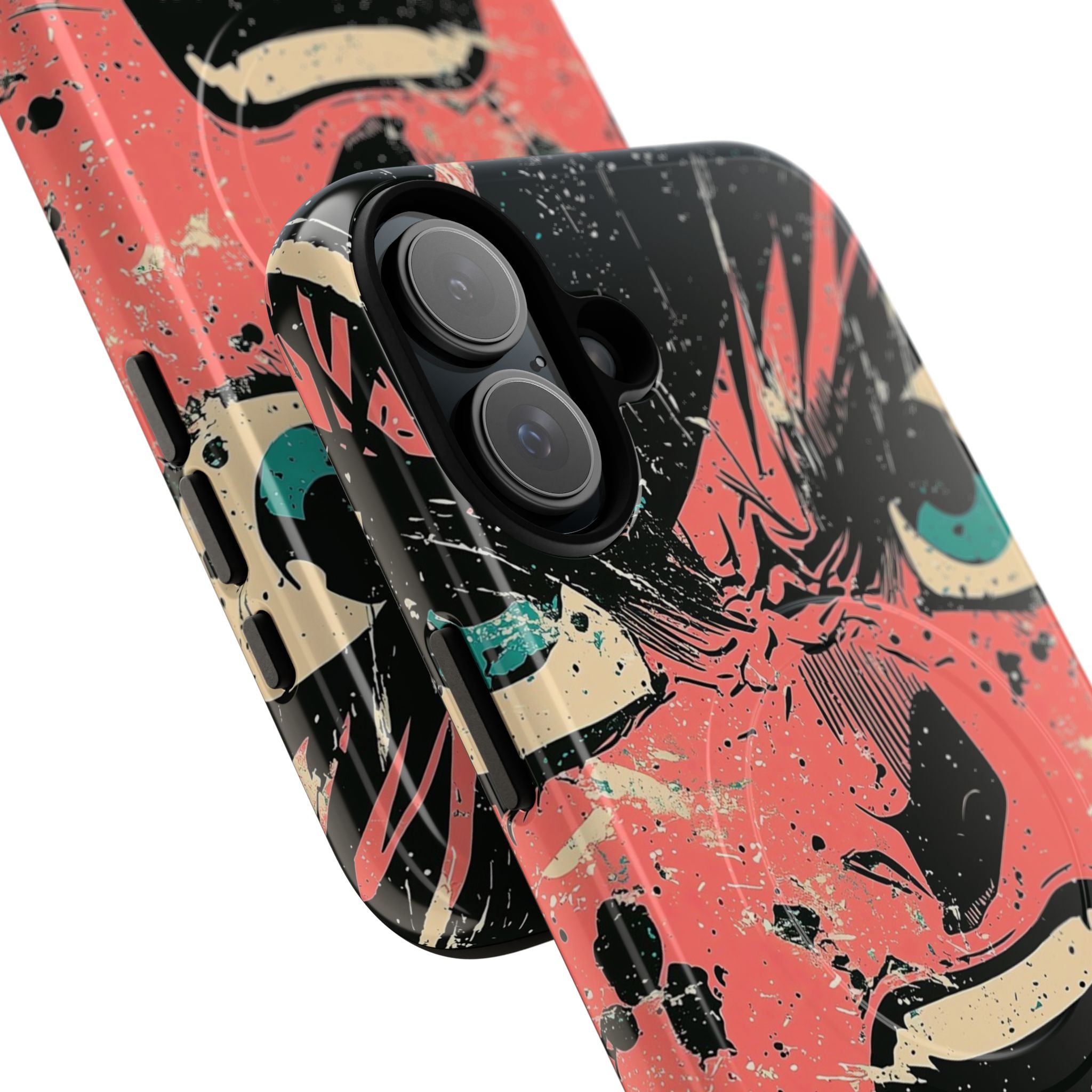 Screaming Face Pink iPhone 16 Plus Case - Tough+