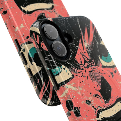 Screaming Face Pink iPhone 16 Plus Case - Tough+