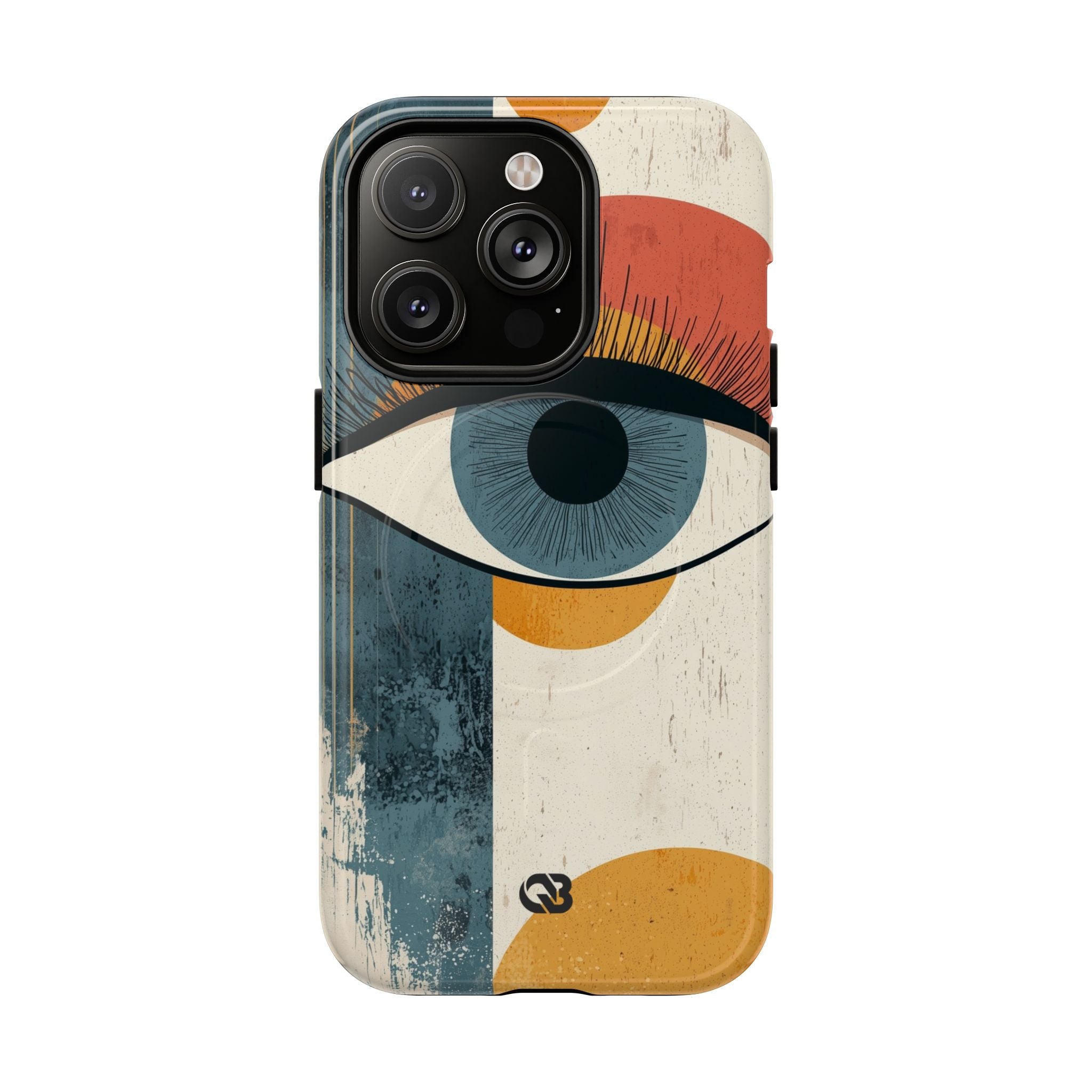 Distressed Azure Ocular · Tough+ Phone Case for iPhone · Magsafe