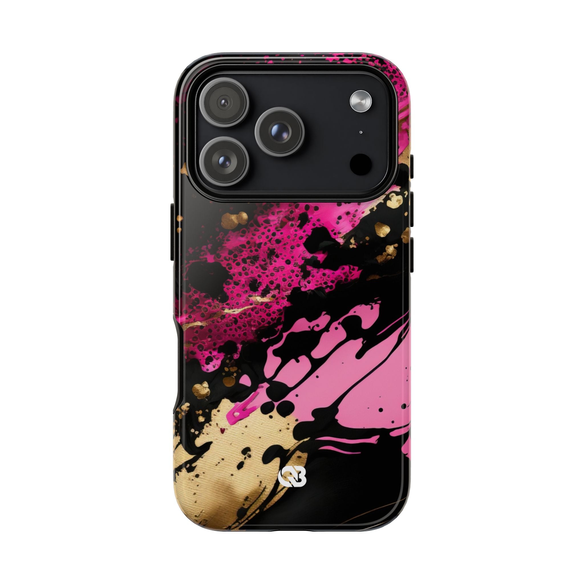 Magenta Liquid Gold · Tough Fundas para teléfono para iPhone