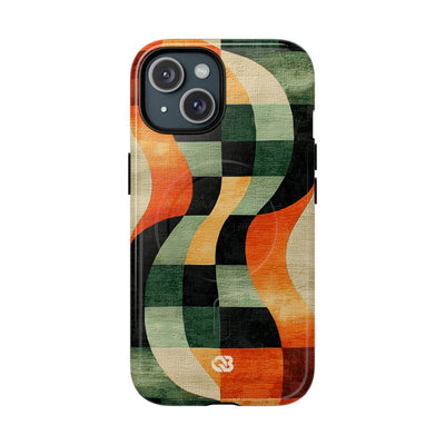 Burnt Orange Curve · Tough+ Phone Case for iPhone · Magsafe