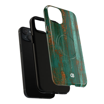 Oxidized Verdigris · Tough 2.0 Magnetic Phone Case for iPhone · Teal