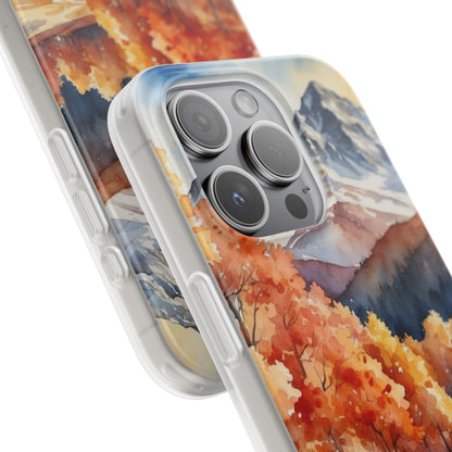 Schneebedeckte Strahlkraft iPhone 15 Pro Case - Soft