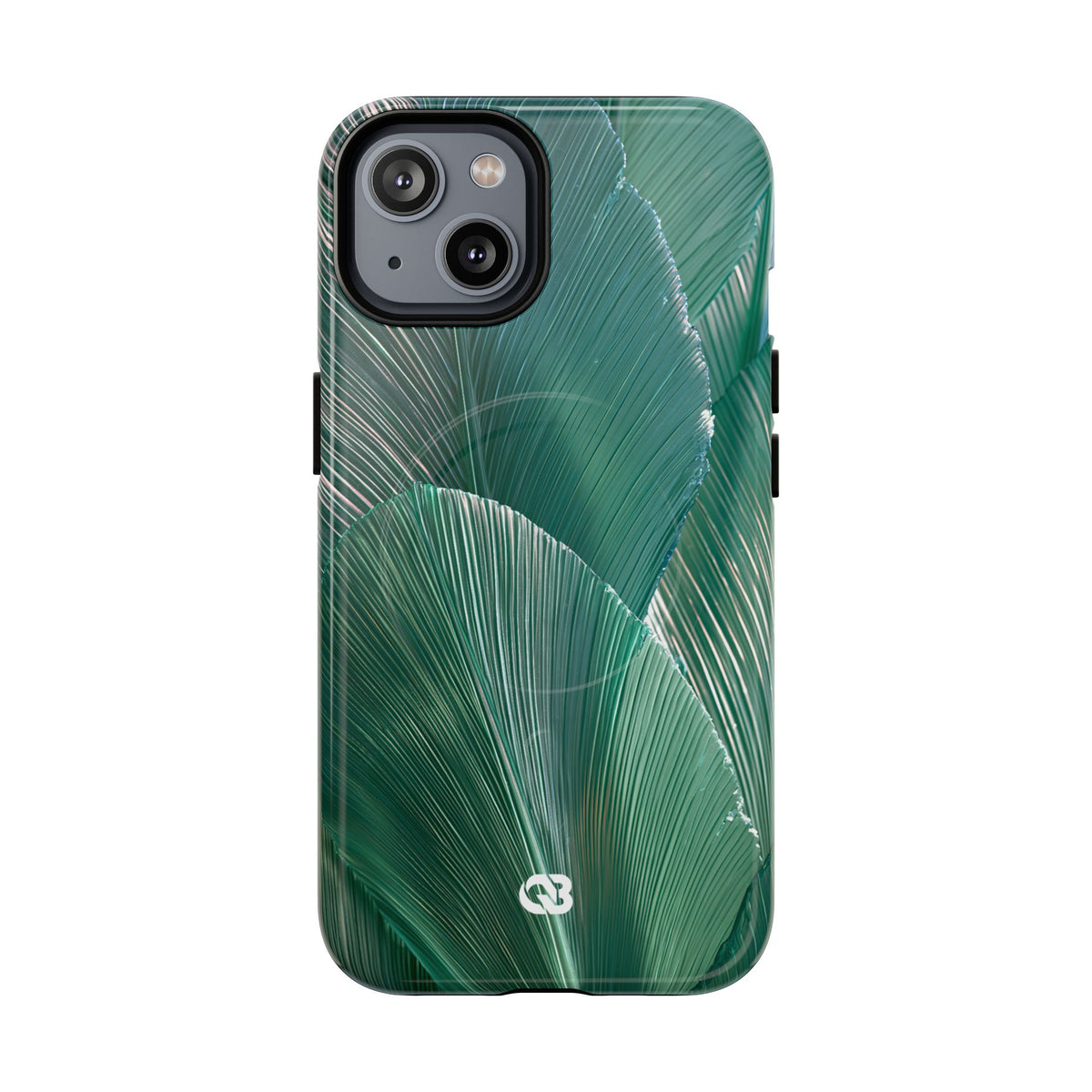 Translucent Fan Palm · Tough 2.0 Magnetic Phone Case for iPhone · Teal