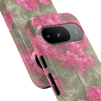 Digital Blossom · Tough Phone Case for Pixel ·  Pink