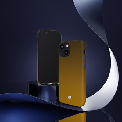 Golden Umber · Tough Phone Case for iPhone · Gold