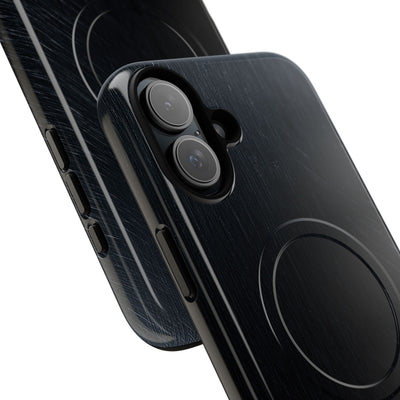 Brushed Obsidian Steel · Tough 2.0 Magnetic Phone Case for iPhone · Black