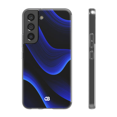 Cobalt Ridge Waves · Lite Phone Case for Samsung · Blue