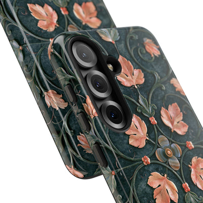 Florentine Rose Arabesque · Tough Phone Case for Samsung · Green