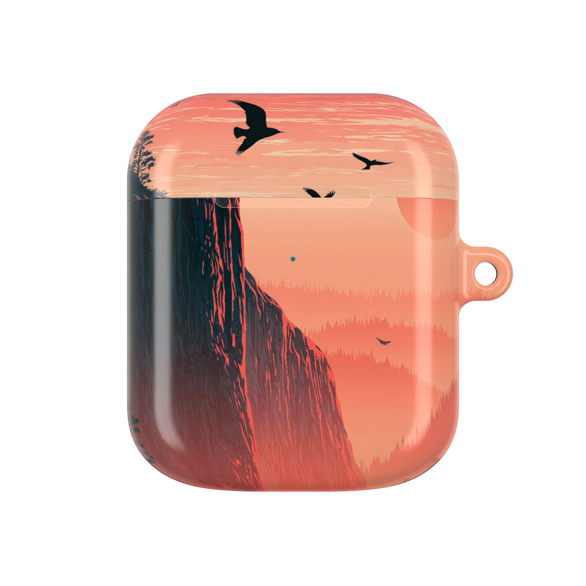 Canyon Dusk · Hard Case for AirPods & AirPods Pro · Orange