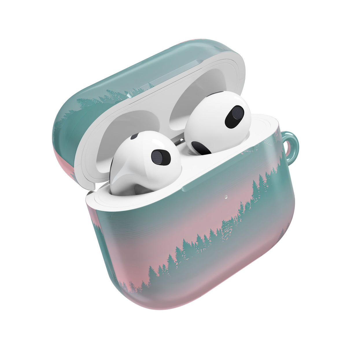Alpine Horizon · Hard Case for AirPods & AirPods Pro · Green