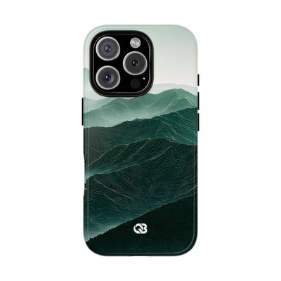 Alpine Mist · Tough Phone Case for iPhone · Green