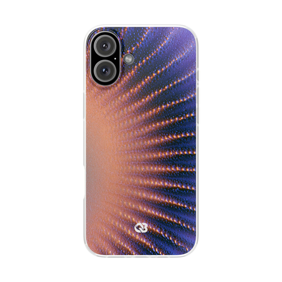 Luminous Aura Burst · Lite Phone Case for iPhone ·  Blue