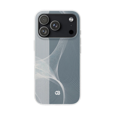 Grey Lite Phone Case for iPhone - Slate Mesh Horizon