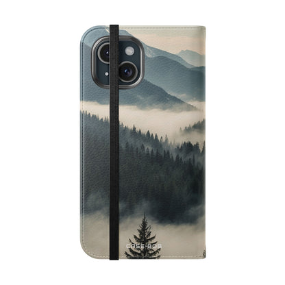 Evergreen Mist - iPhone 15 Case - Wallet