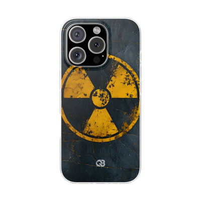 Industrial Decay Warning · Soft Phone Case for iPhone